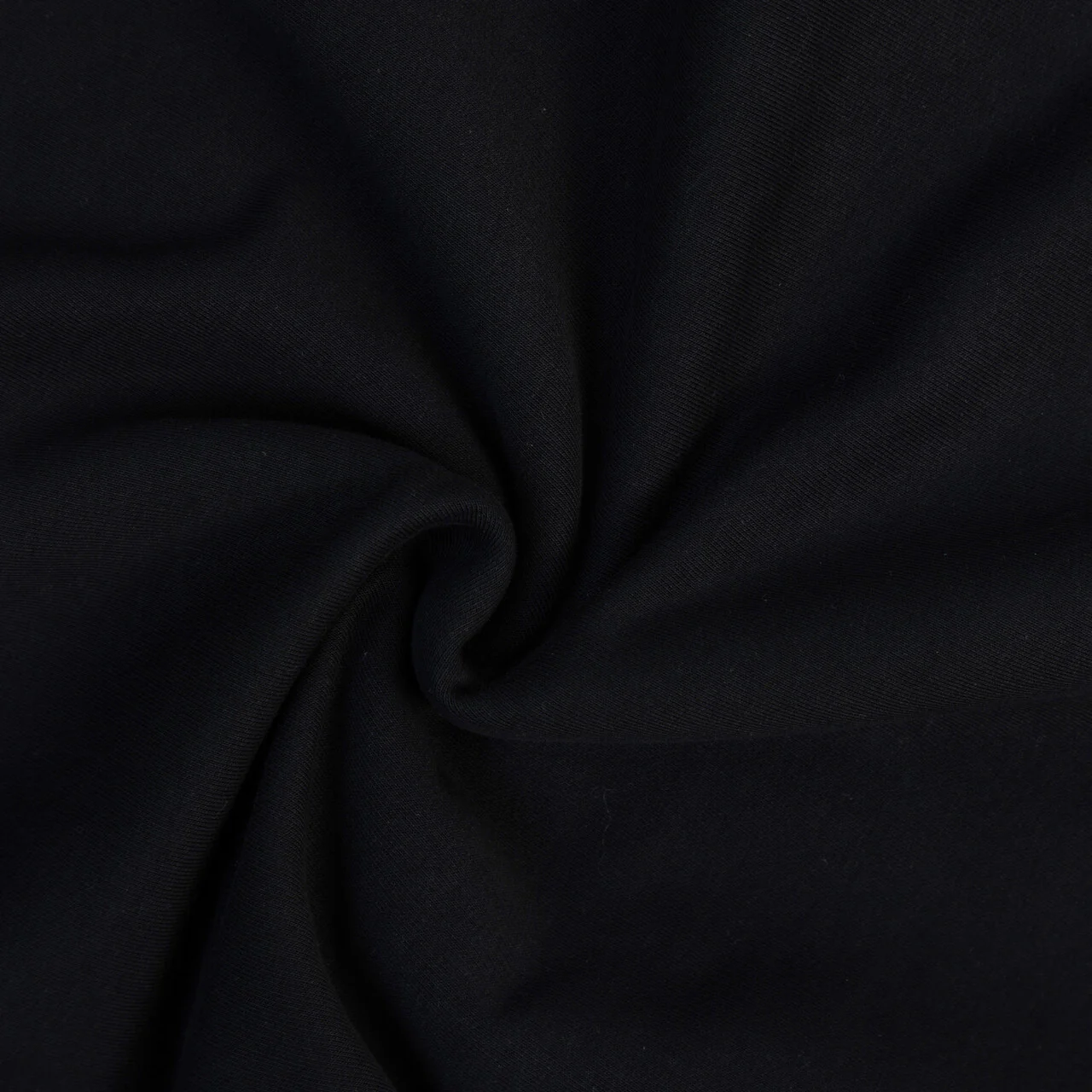 Embroidered Logo Black Hoodie - Image 4